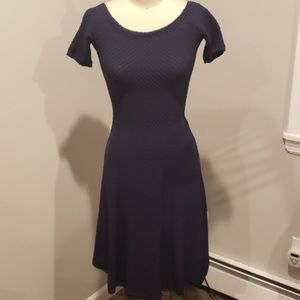 Scoop neck fit with slight flare dress